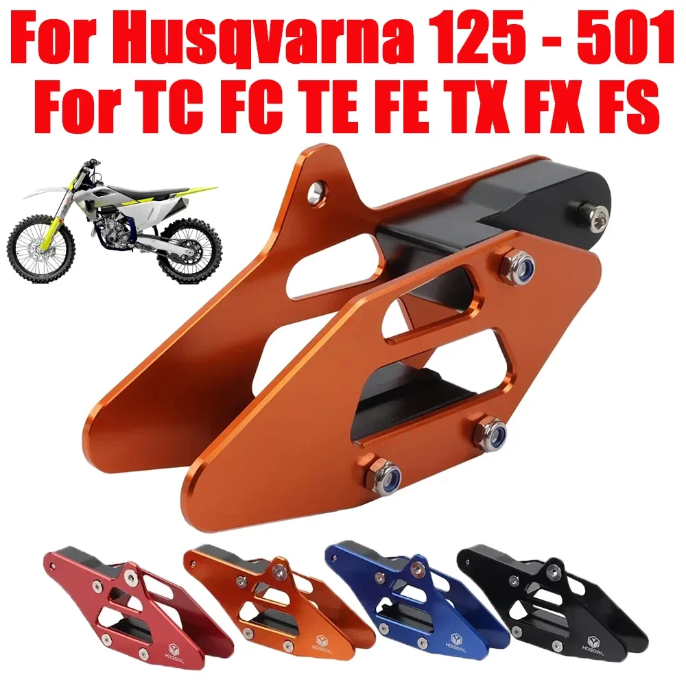 

Мото аксессуары для Husqvarna TC FC TE FE TX FX FS 85 125 150 250 300 350 450 501 Husaberg FE TE FX Защитная направляющая цепи
