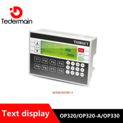 XINJE Text display OP320 OP320-A  OP330 supports 232 422 485 communication PLC Link