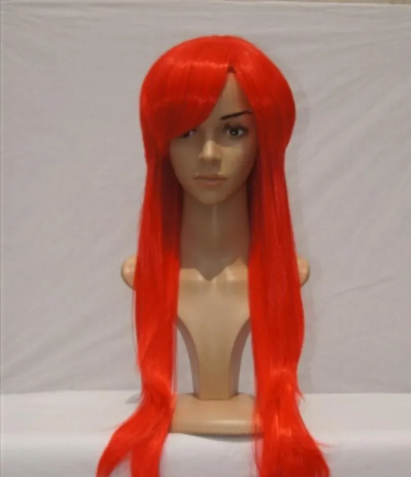 

WIG Women's Curly Heat Resistnt Hair Wig Cosplay Costume Long Red Full Wigs