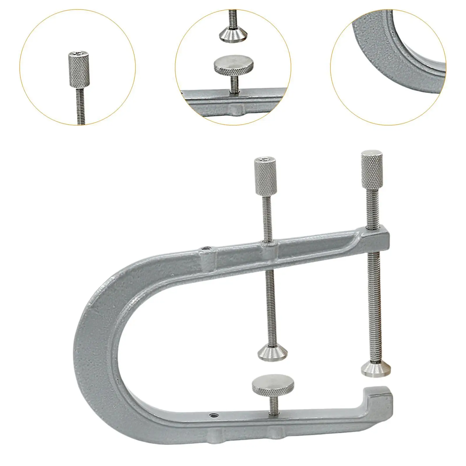 Acosutic Guitar Bridges Clamp,Guitar Fixture Clip,Acoustic Guitar Accessory,Alloy Bridge Caul Clamp for Luthier,Guitar Maker