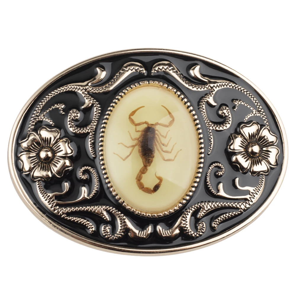 Luminous Scorpion Decorative Belt Buckle Personality