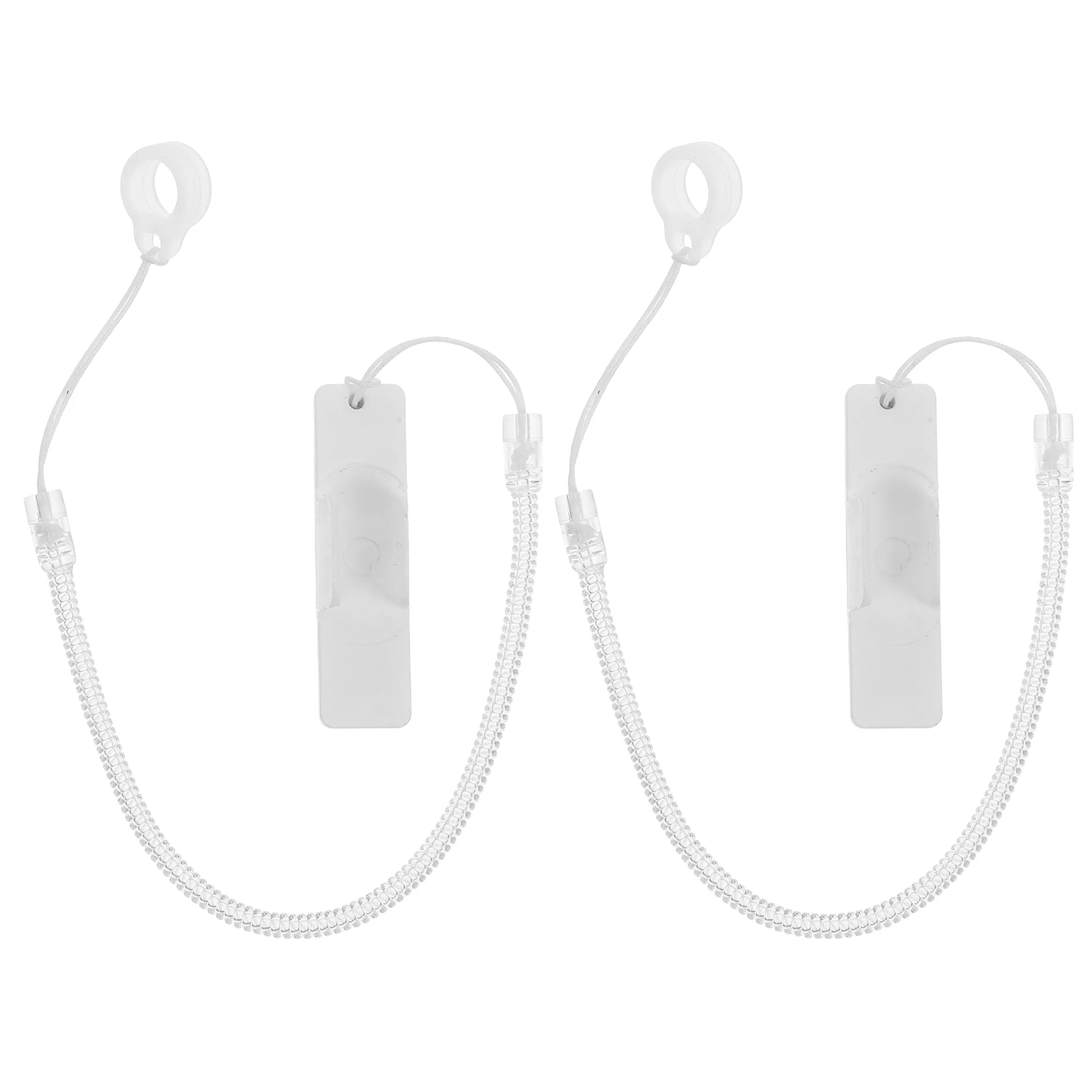 

2Pcs Stylus Pen Anti-Lost Rope with Strong Adhesive Base Retractable Spring Tether for Tablet Signature Writing