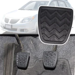 For Pontiac Vibe 2010 2009 2008 2007 2006 2005 2004 2003 Toyota Voltz Car Rubber Brake Clutch Foot Pedal Pad Covers Accessories