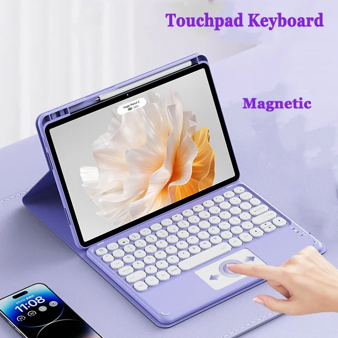 

Keyboard Case for Hauwei Matepad 2023 11.5inch Air 11.5 11 2023 2021 SE 10.4 2022Pro 11 10.8 M6 10.8 T10S T10 SE 10.1 Magnetic