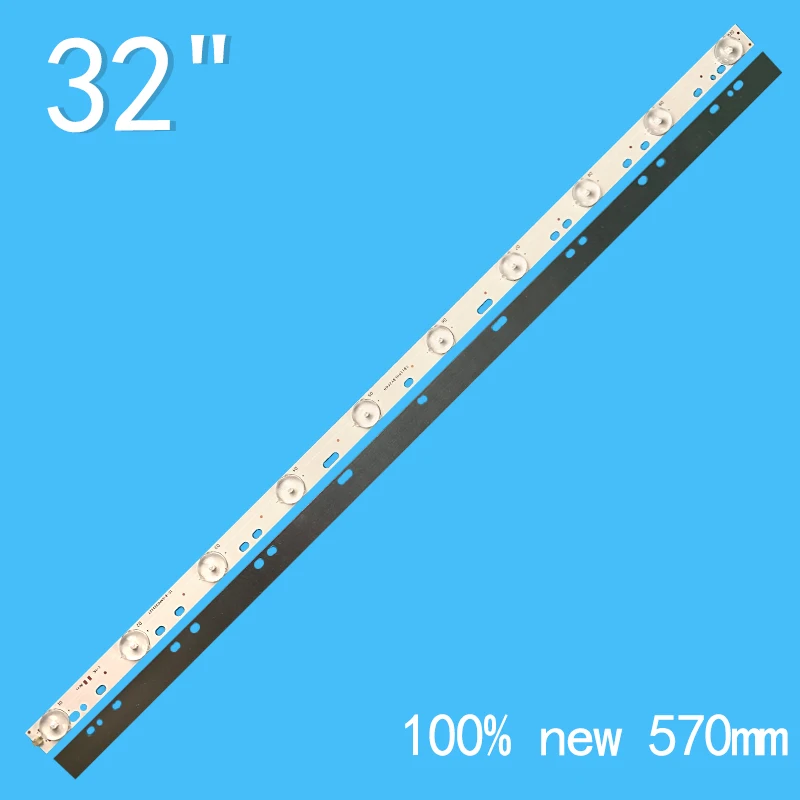 For 32 inch 10 lamp IC-B-CNA032D127 570mm  EM32H660 PLDV321300 X32 LE3342 TH315LK11 with 3V 2-piece LED TV backli