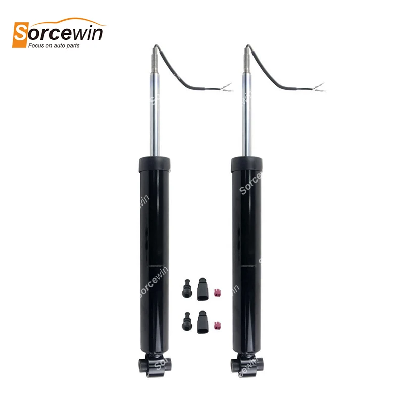 

2pcs For Audi Q7 Quattro 4MB 4MG 4M 2016- Auto Part Rear Suspension Strut Electric Control Shock Absorber 4M0616031AE 4M0616031S