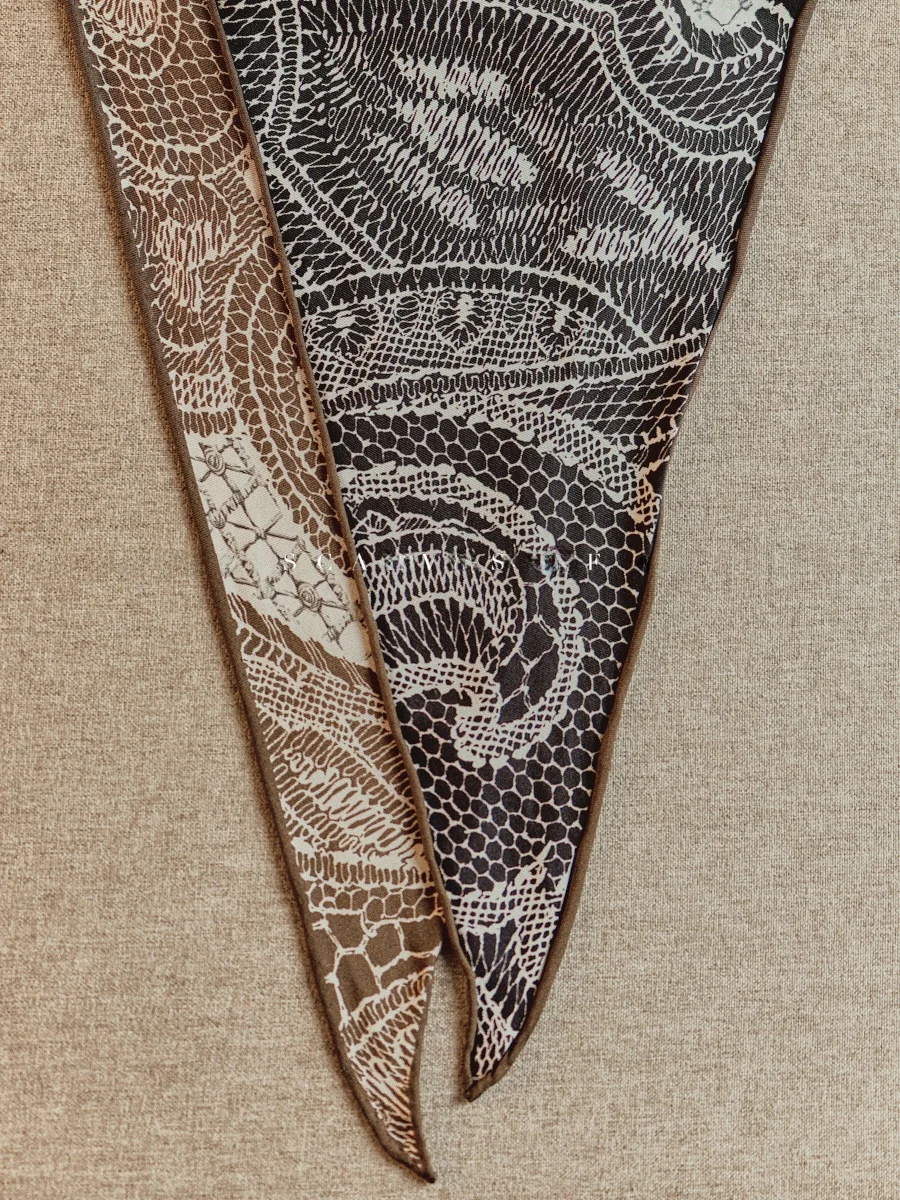 Echarpe-longue-pour-femme-en-soie-ban-20-momme-lavee-au-sable-motif-losanges-100-soie-avec-nœuds-papillon-fluides-sensation-haut-de-gamme