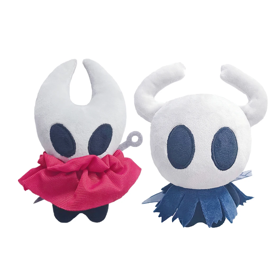 Pluszak Hollow Silksong Figurka Hornet Maskotka Pluszowa Lalka z Kreskówki Gra Mały Rycerz Pluszaki Zawieszka do Plecaka Prezent dla Chłopców i Dzieci