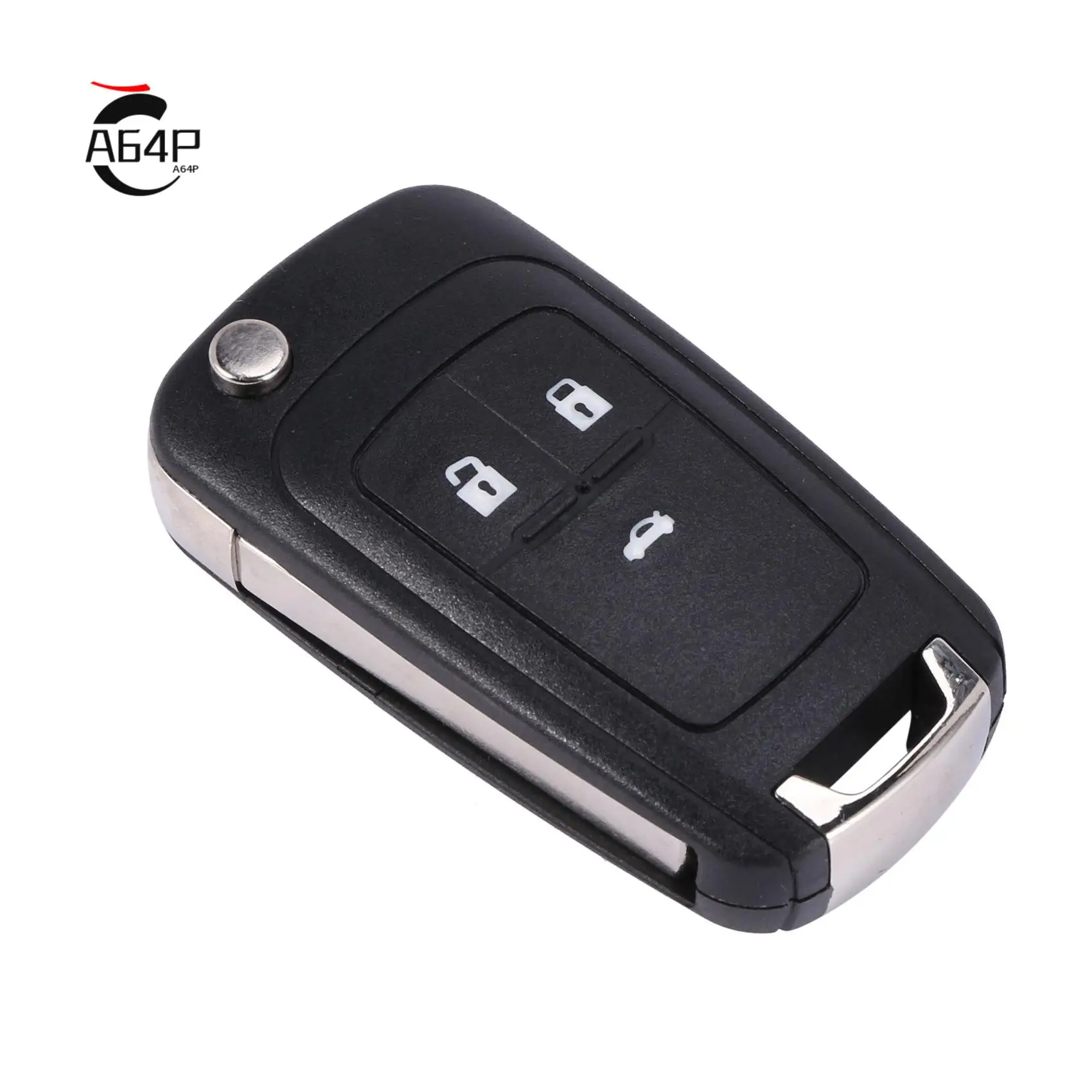 

A64P-3 Buttons 433Mhz With ID46 Chip Remote Control Key Fob For Cruze Aveo Orlando 2010-2015 HU100 Blade