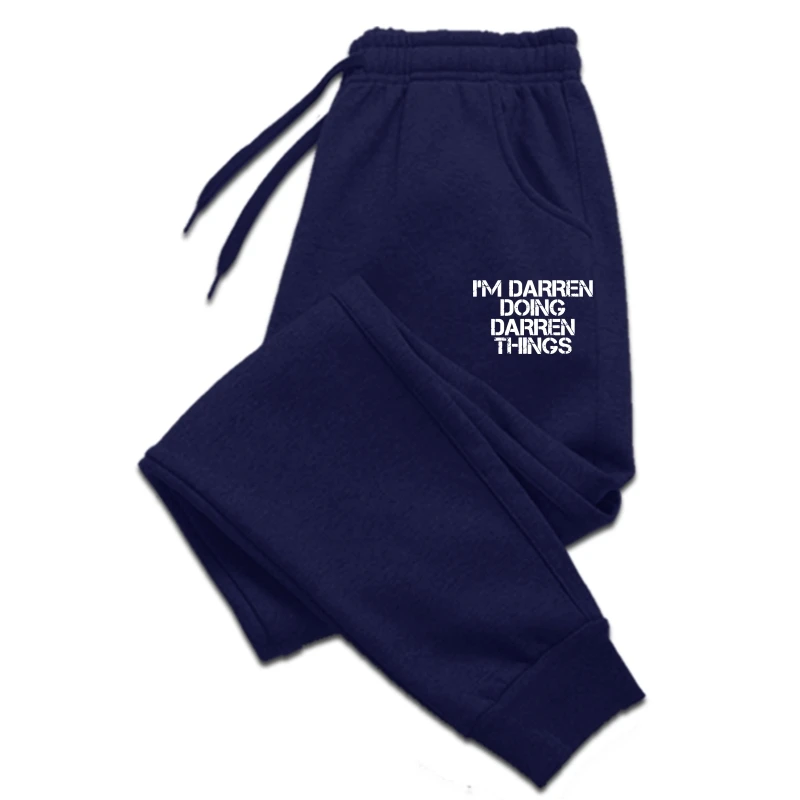 

I'M DARREN DOING DARREN THINGS pants for mens Funny Gift Idea Family pants Cotton Mens men's pants Men trousers Family Hip Hop