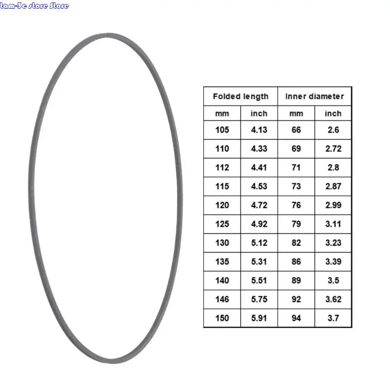 D0UA Vintaged Make Machine Retmation Relt 1,0 мм эластичный квадратный резиновый привод ленты