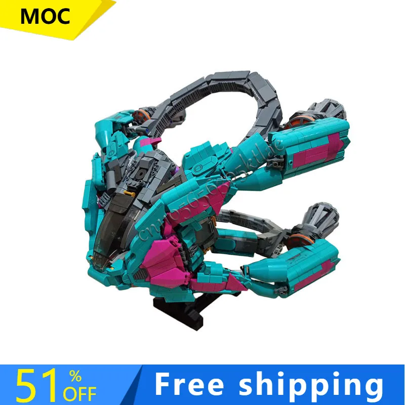 

3154 PCS MOC Robot Battle Series{ The Bowie }Mega Figure Model Custom DIY Christmas Gift Collection Creative Assembly Kids Gifts