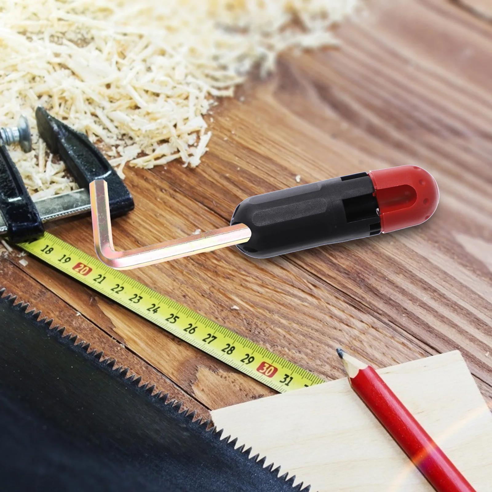 

4Pcs Hexagon Wrench Extension Rods Heavy Duty Secure Rotary Lock Design Lightweight for Mechanical Repair Home and Professional