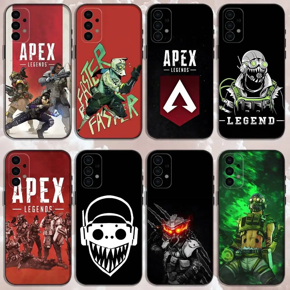 

Game Apex Legends Phone Case For Samsung Galaxy A13,A21s,A22,A31,A32,A52,A53,A71,A80,Soft Black Shell