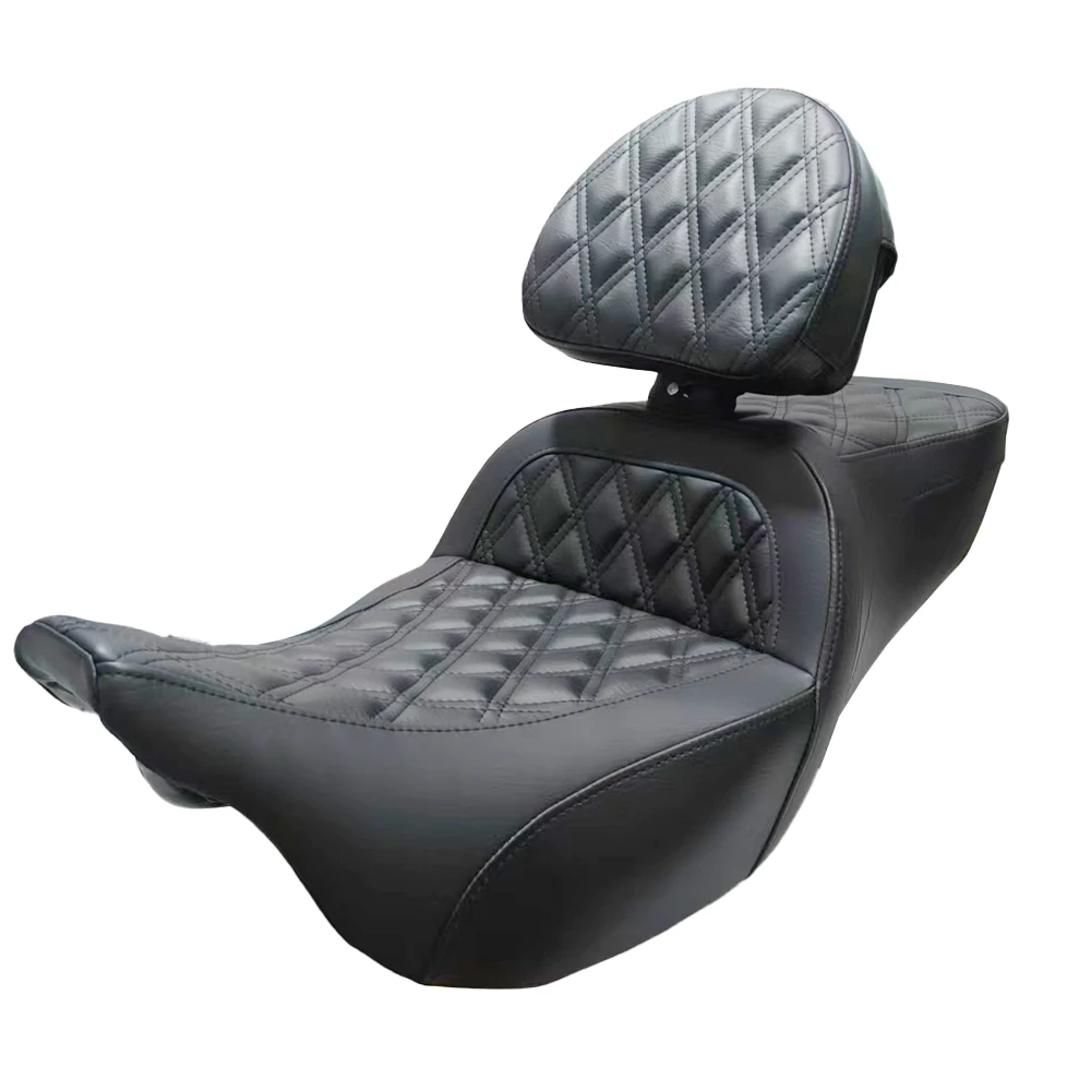 New Step Up Big Sofa With 2 Gel Inside Seat With Adjustable Driver Backrest For 08-23 Touring