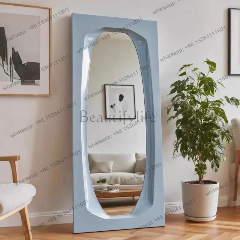 Hot Selling Products Funky Garden Decorative Mirrors Long Luxury Girls Aesthetic Full Body Mirror Modern Items Art Portable Espe
