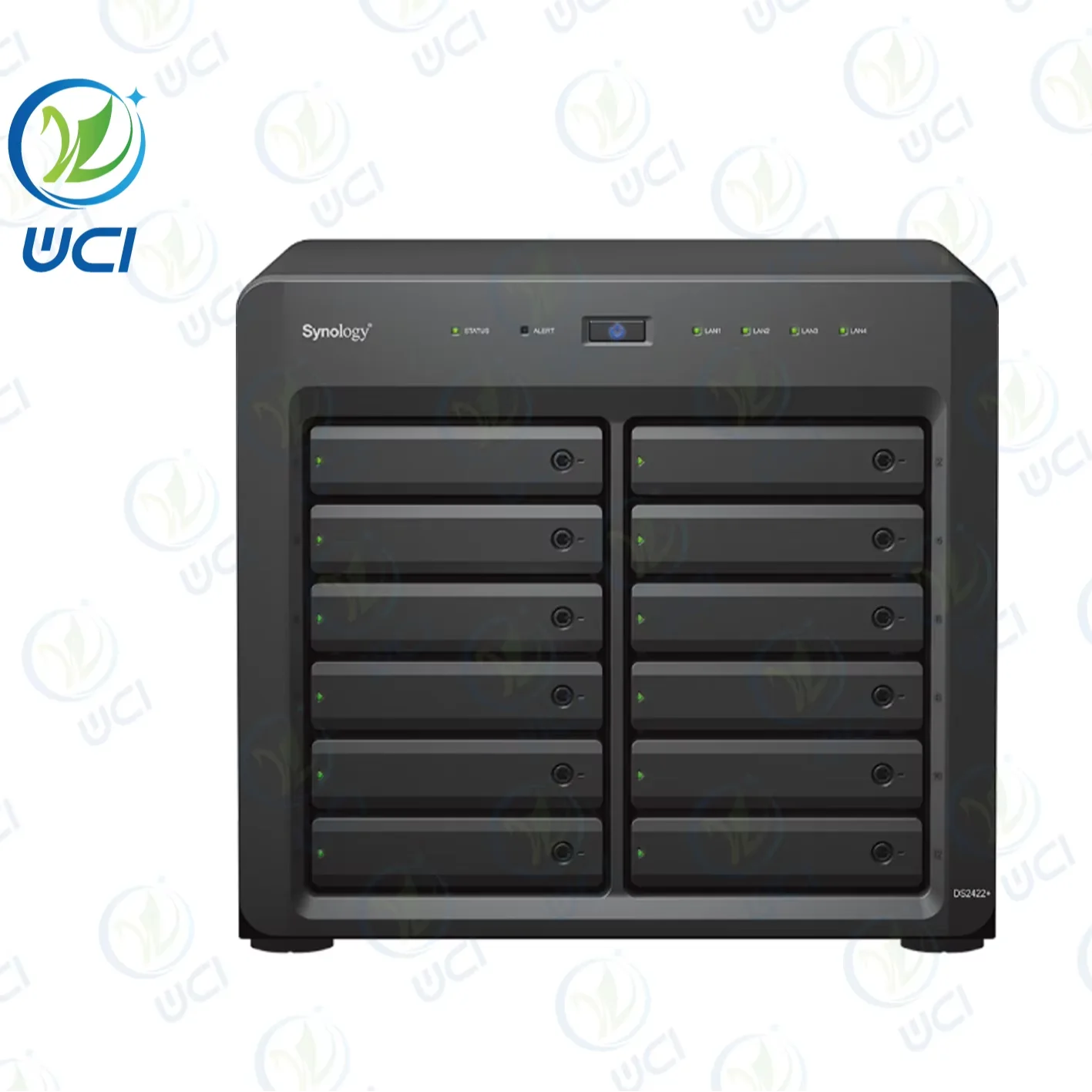 Synology DiskStation 12-Bay Enterprise NAS DS2422+ Tower Server for Networking Video & Document Storage 2U Rack Size Good Price