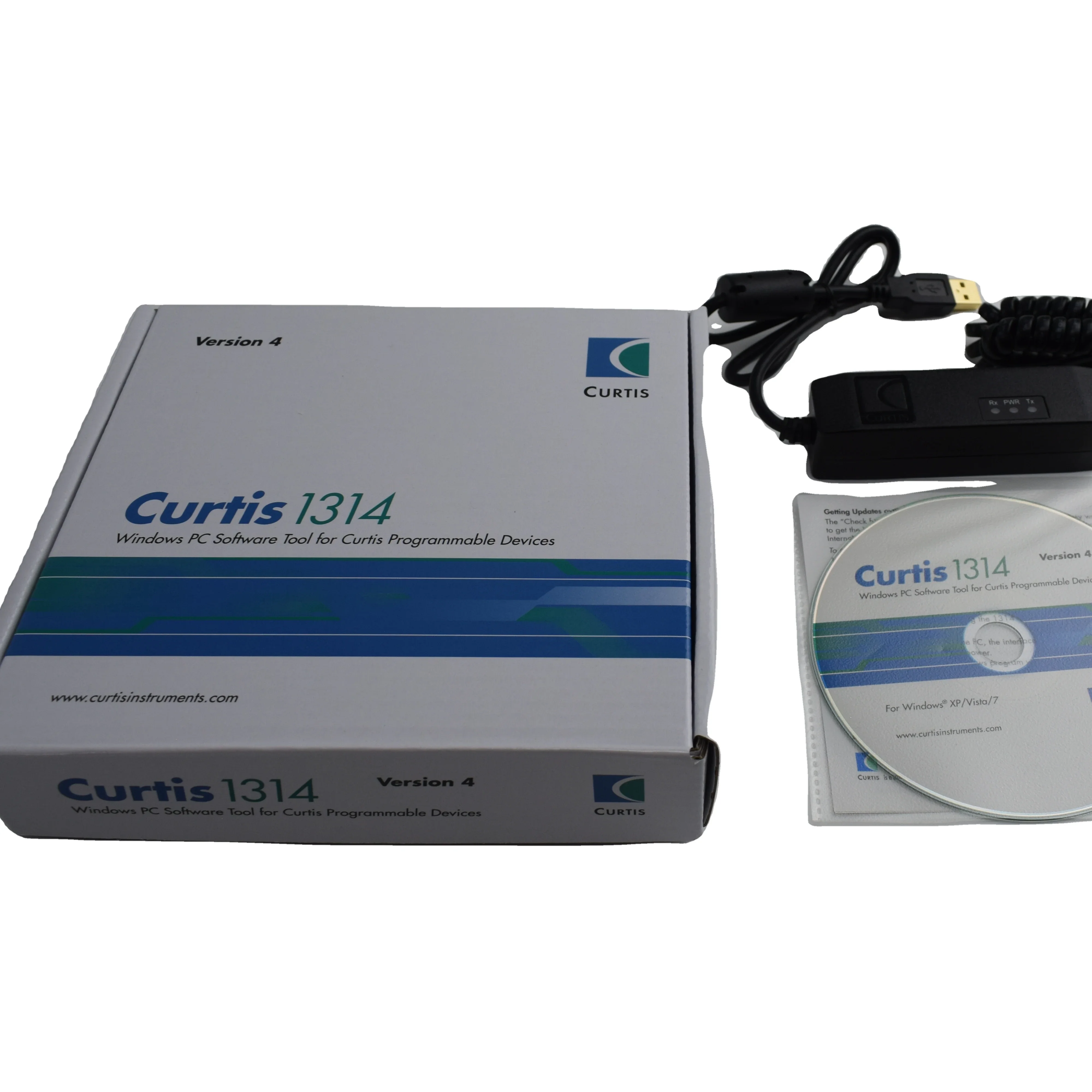 Curtis USB Interface Box Handheld Programmer Handset With Curtis 1314 4401/4402 OEM Level PC Programming Station Software