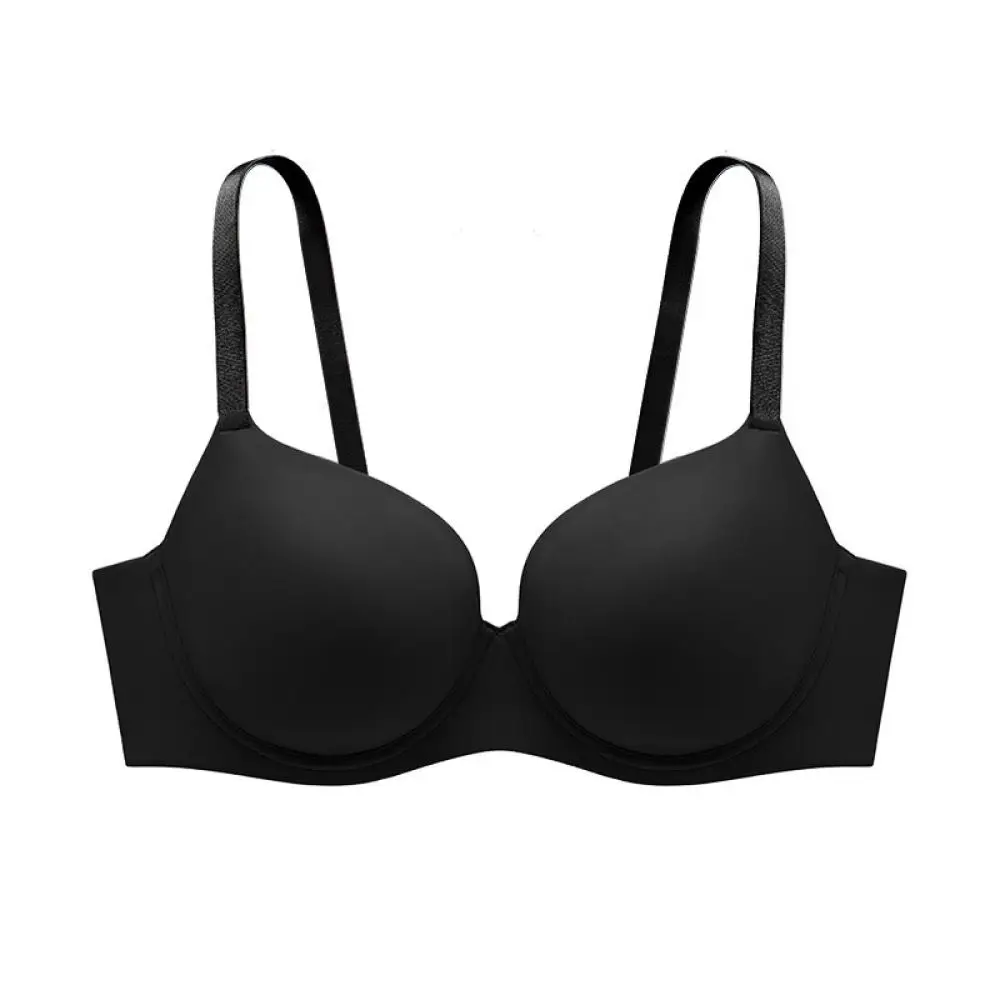 Underwire Full Cup Bra Women Seamless Minimizer Lingerie Thin Breathable Push Up Side Support Adjustable Comfortable Underwear
