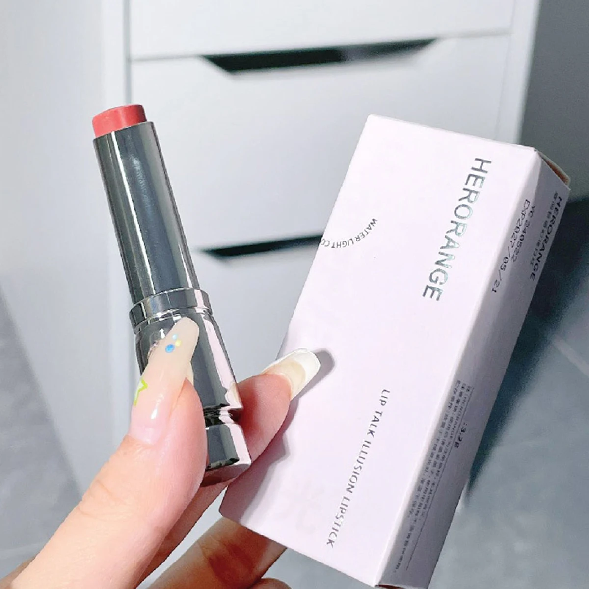 Water Mirror Solid Lip Gloss Moisturizing Sexy Red Lipstick Crystal Jelly Grey Pink Bean Paste Lip Tint Lasting