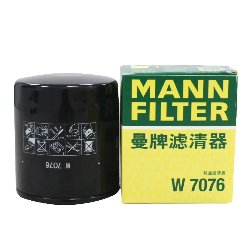 MANNFILTER W7076 Oil Filter For CADILLAC CT XT Lacrosse III Verano ENVISION Encore CHEVROLET Trax Blazer Equinox 55501357