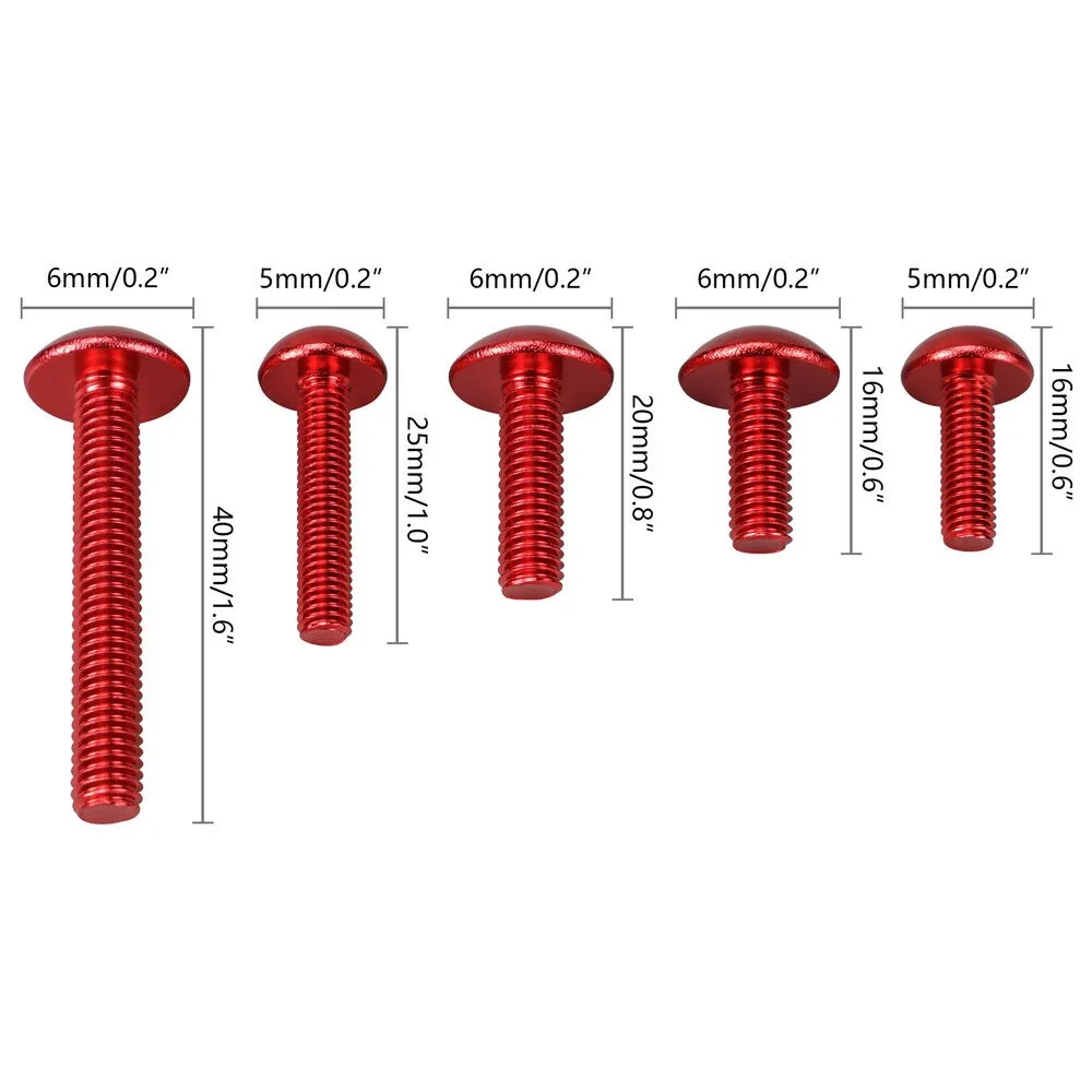 190pcs Bodywork Screw Fairing Bolts Kit for Honda CBR600RR 2003-2020 CBR1000F CBR 6000 900 929 954 1000 RR CBR600 F F2 F3 F4 F4i