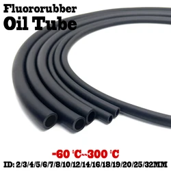 FKM Viton Óleo Mangueira Tubo, Fluororubber Tubing Pipe, ácido alcalino resistente, alta temperatura, resistência à corrosão, 2mm, 3mm, 4mm, 5mm, 6mm, 7mm, 8 milímetros, 10 milímetros, 12 milímetros, 1m, identificação