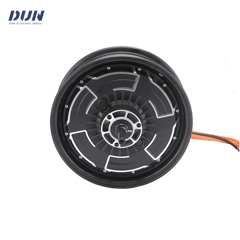 QS 12x3.5inch Rated 10KW WP Version 70H Electric Motorcycle Hub Motor