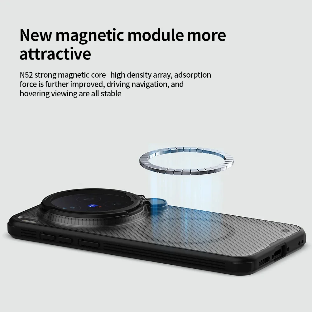 Nillkin – etui magnetyczne z funkcją MagSafe do modeli VIVO X300 Pro/X300/X300 Ultra/X500 Pro Max/X500 Pro 5G, osłona obiektywu, ochrona. — zdjęcie produktu 2