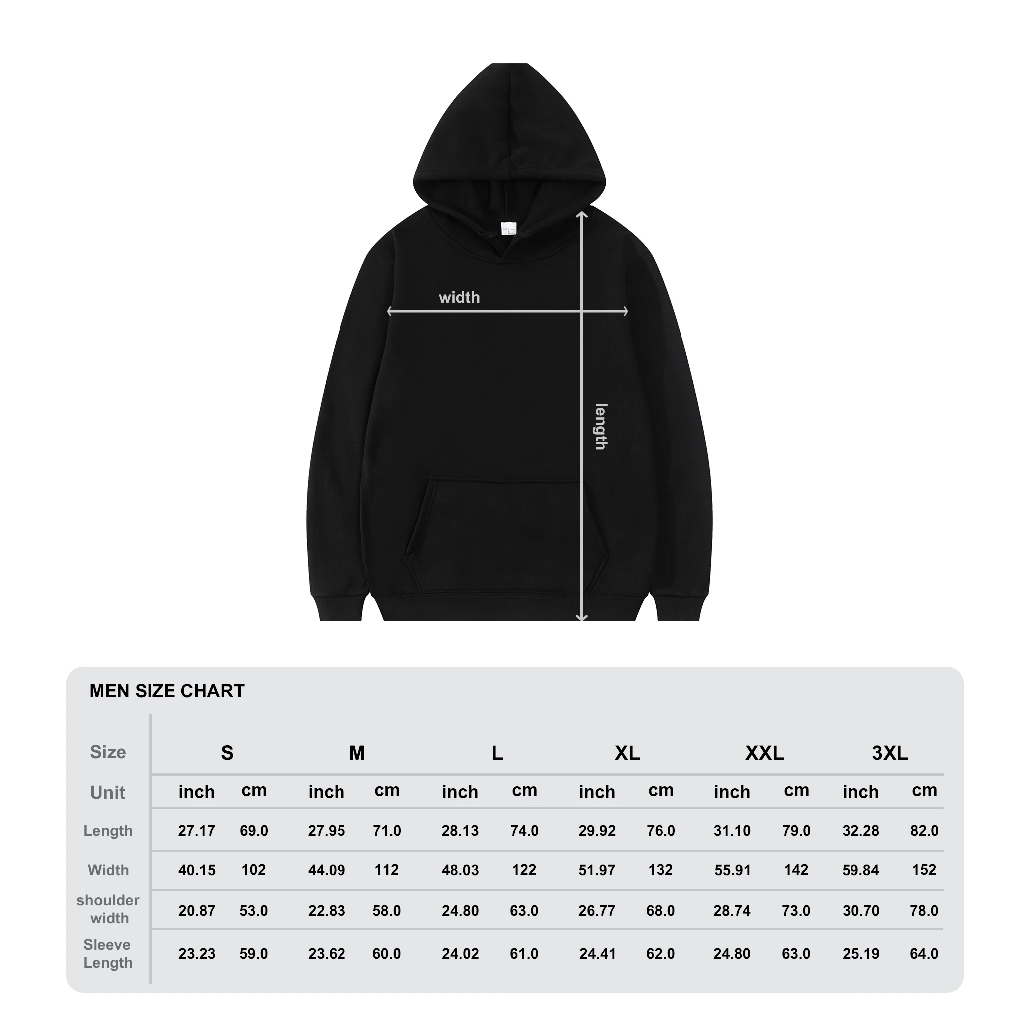 هوديس مخصصة للرجال والنساء بأكمام طويلة عالية الجودة مقنعين DIY صور أو نص هوديس سميكة يتم شحنها من الولايات المتحدة