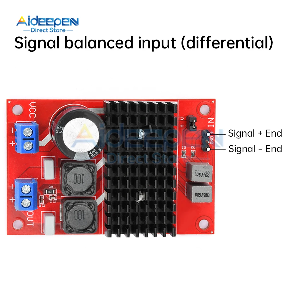 Audio Board TPA3118 CS8673 Digital Power Amplifier Board DC 5V-24V 80W Mono Power Amplifier Board BTL Output For Home