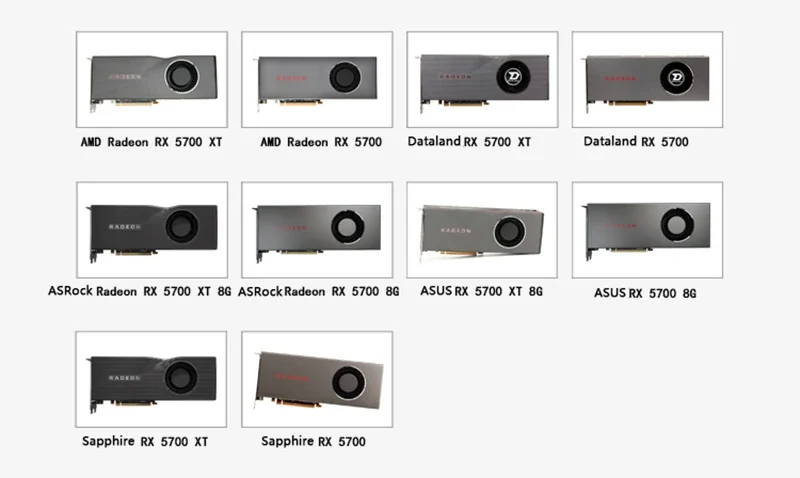 Bykski บล็อกน้ำสำหรับ/รุ่นอ้างอิง RX 5700 XT / 5700XT GPU การ์ดเอเอ็มพียู A-RX5700XT-X ทองแดงหม้อน้ำระบายความร้อน