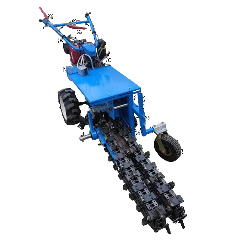 

Chain trencher self-propelled single and double chain small agricultural frozen cultivated land orchard fertilization
