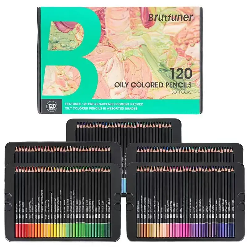 72-180 цветов художественный набор деревянных карандашей Brutfuner цветной карандаш маслянистый свинец темноте живопись школьные художественные канцелярские принадлежности подарок поставки 72-180 цветов художественный набор деревянных карандашей Brutfuner цветной карандаш маслянистый свинец темноте живопись школьные художественные канцелярские принадлежности подарок поставки