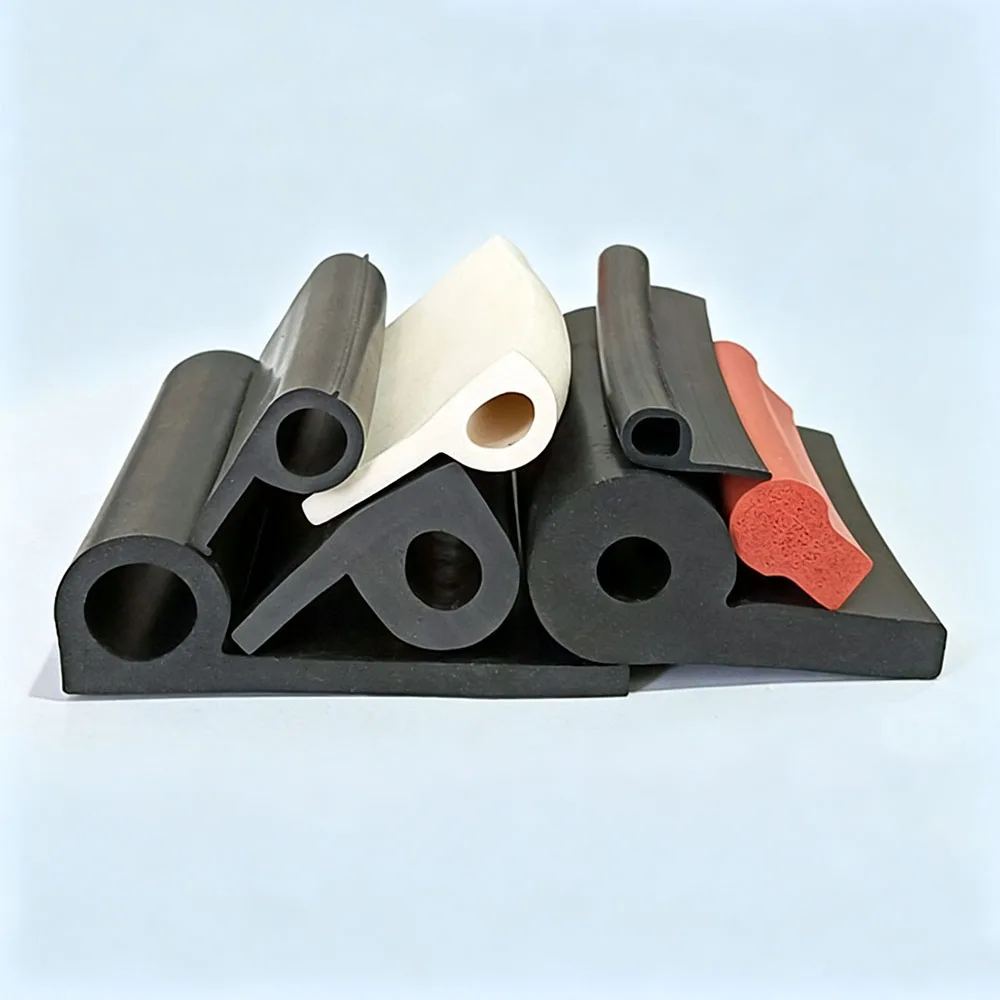 1 Meter P-Type Rubber Sealing Strip Width 26mm-43mm 9-Shaped Water Gate Grain Storage Water Retaining Rubber Sealing Strip