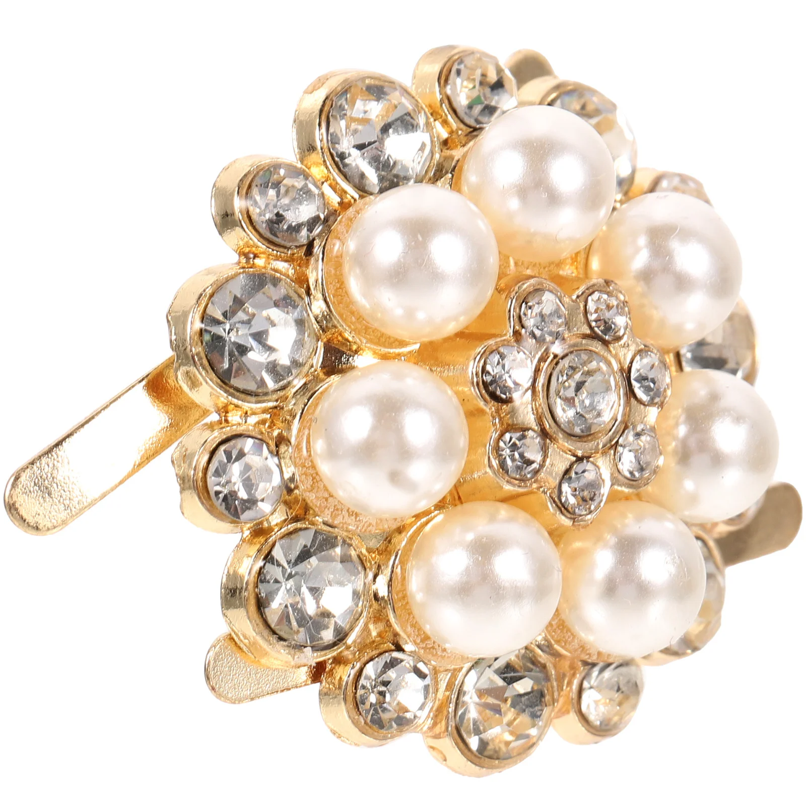 

Drill Shoe Clips Flower Decor Bridal Wedding Shoes Buckle Detachable Shoe Jewelry Accessory