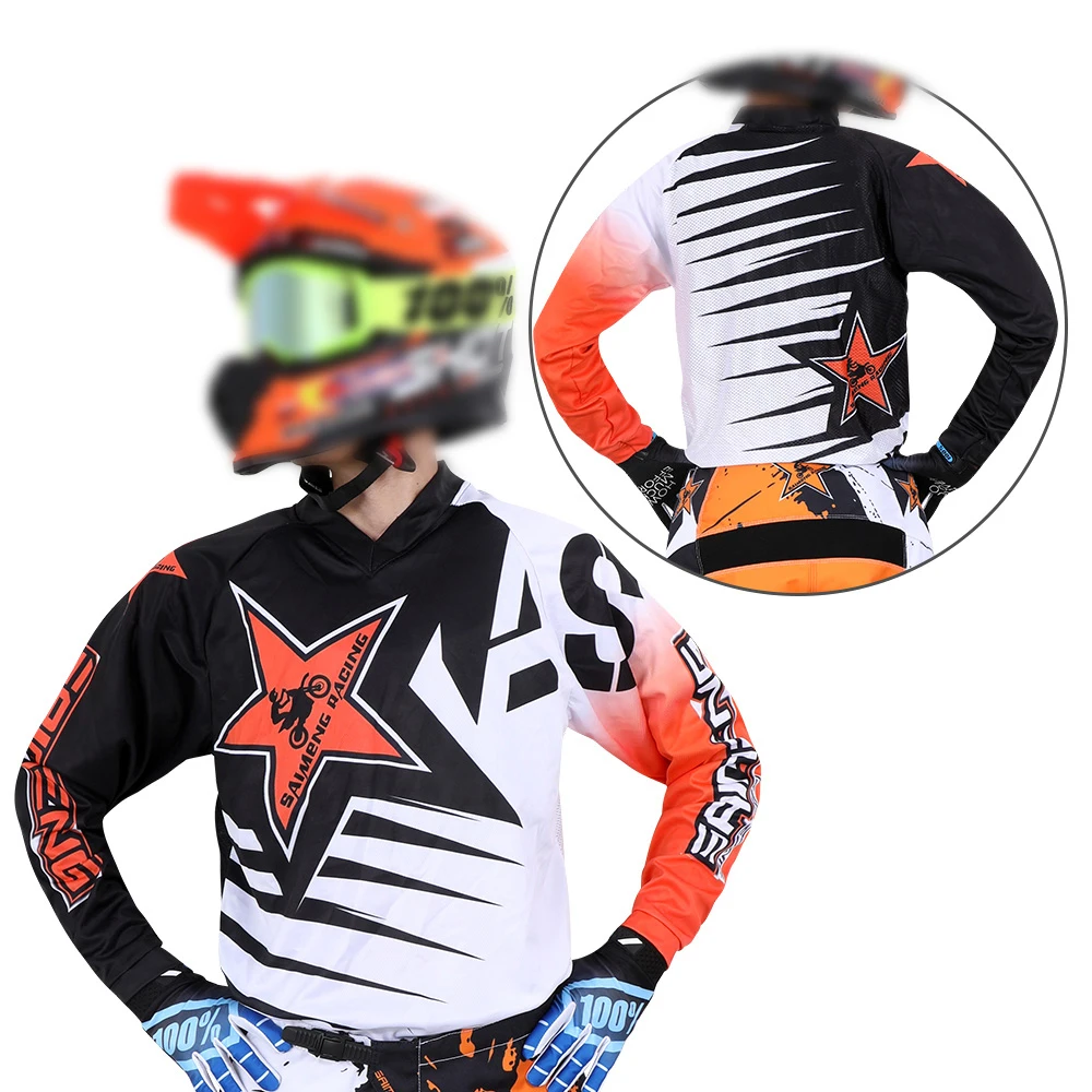 

Children's off-road motorcycle jersey Boys and Girls Speed Drop Shirt 4 5 6 7 8 9 10 11 12 13 14 15 year old MX motocross racing