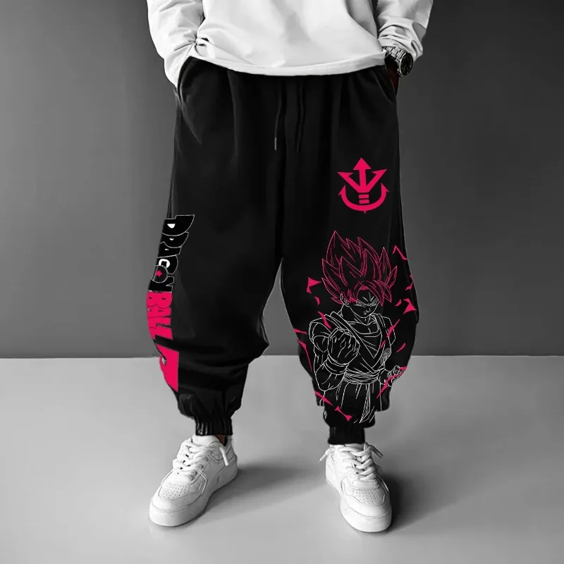 Dragon Ball 2025 Anime Trend Explosion Fashion Peripheral Pure Cotton Loose Sports Trousers Men's and Women's Hip Hop Leggings