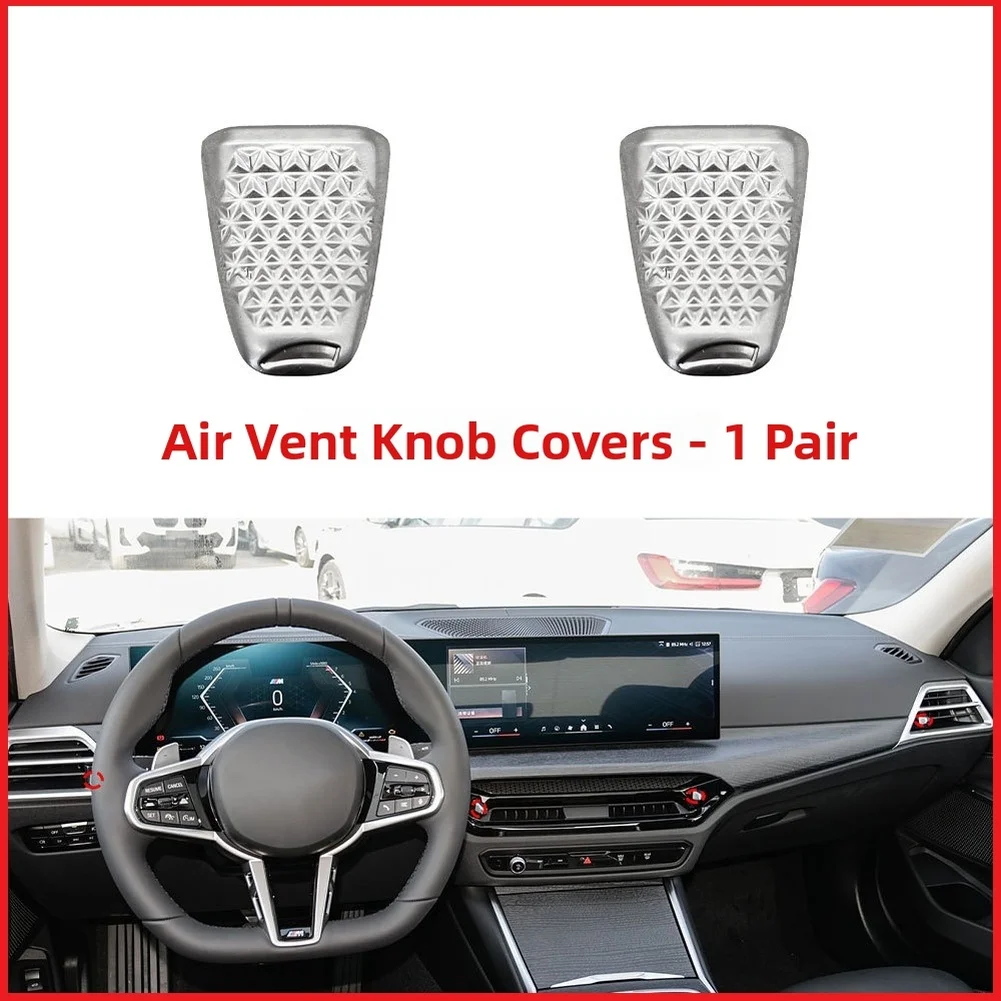 

Для BMW 3 серии G20 G28: Передние ручки управления вентиляцией (2 шт.), пластиковые, для салона автомобиля 2025-2026 годов