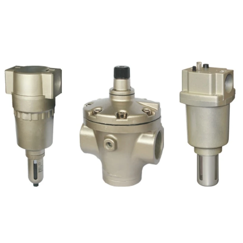 

China Large Flow Main Road TF800/911/1200 Air Filter TR825/925/1200 Air Regulator TL800/900 Oil Lubricator for Pneumatic System