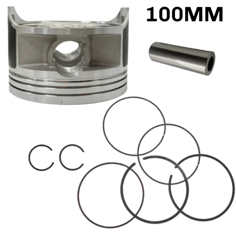 Kit de piezas de pistón de motor de A11M-100MM, Kit de junta de pistón de cilindro para Kawasaki KLR 650 KLR650 Tengai 2008-2018