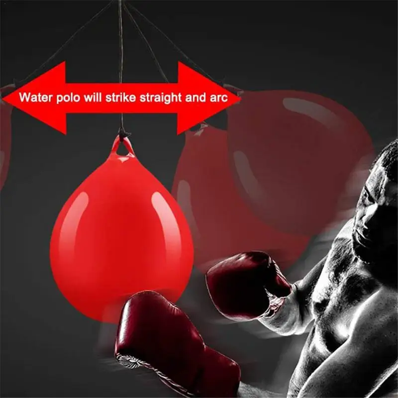 Water Boxing Punching Bag Household PVC PU Leather Sport Speed Boxing Bags Fitness Training Balls Equipment