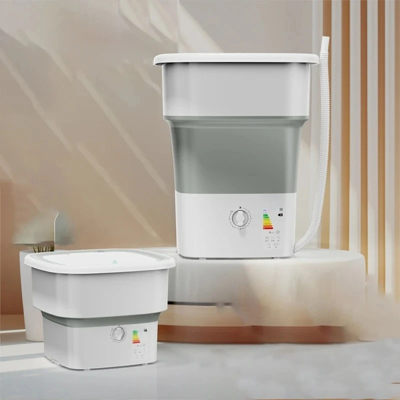 52L large capacity folding washing machine, wire stripping, dormitory laundry, bed sheets, duvet covers, washing machine