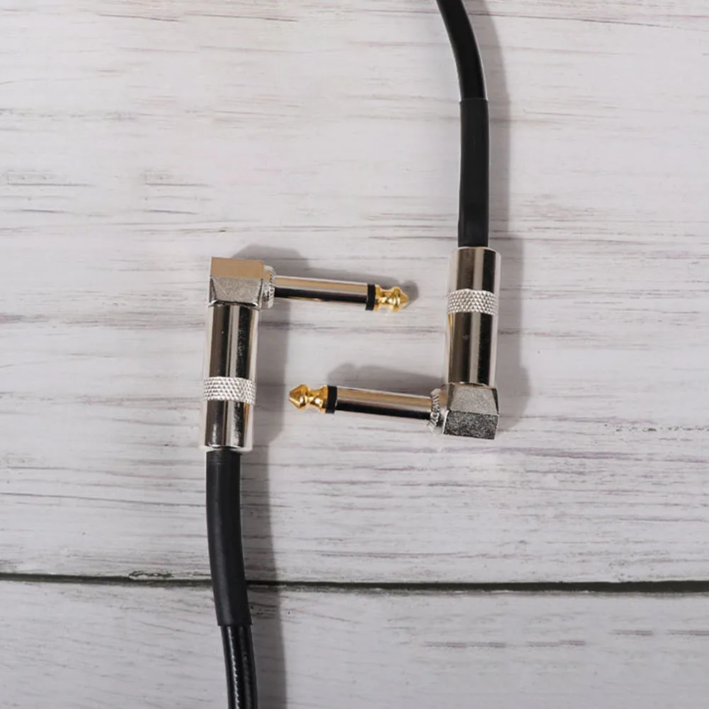 6.35 Mm Guitar Effects Pedal Connection Cable Effects Connection Cable Shielded Professional Musical Instrument Accessories