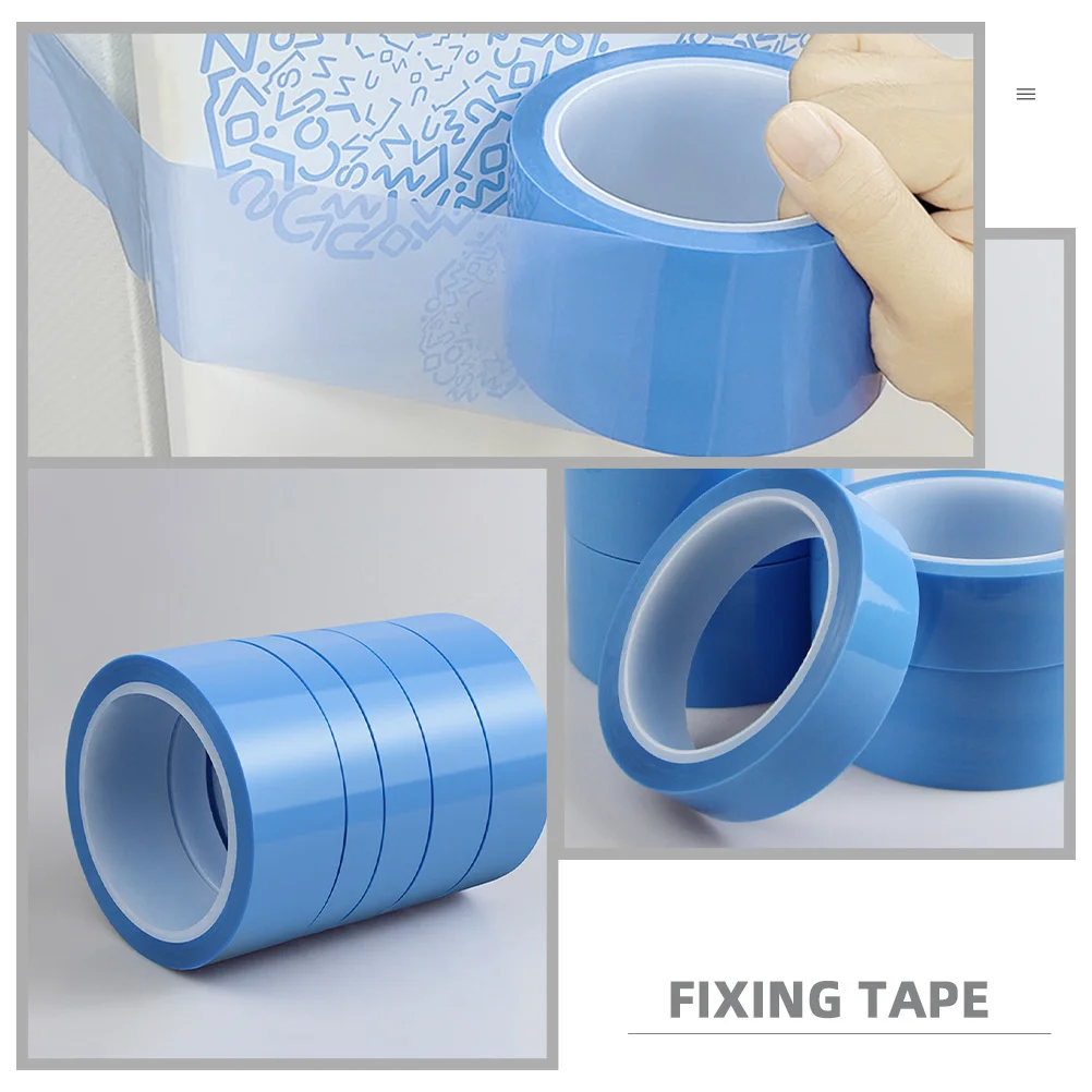 

1 Roll 50M Transparent Pet Fixing Tape For Refrigerator Freezer Washing Machine Printer Appliance Strapping Tape