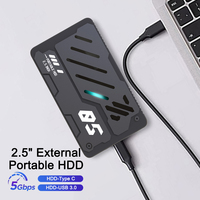 External USB3.0 HDD 1TB 750GB 500GB 320GB 250GB 160GB Armor RGB Portable Type-C Hard Drive Expansion Storage For Mac PC Laptop