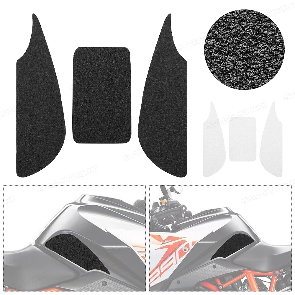 

Подходит для KTM 1290GT 2017-2022, накладка на топливный бак, наклейка, противоскользящие накладки на бак, защитные наклейки, наколенник, тяговая накладка