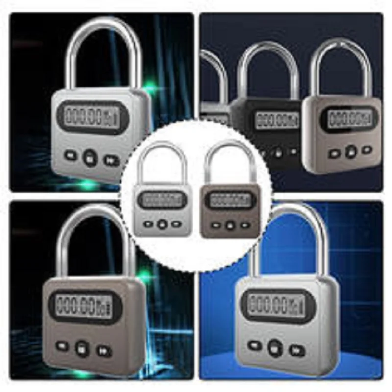 

Electronic Digital Lock Timer Padlock Time Lock For Habit Breaking Student Self-Discipline