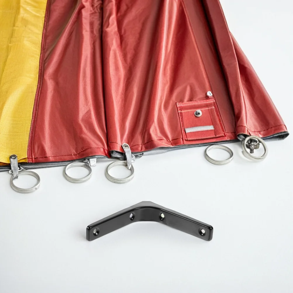 

4Pcs Heavy Duty Stainless Steel L Shape Brackets Thickened Wall Mounted Shelf Supports for Kitchen Bathroom Office Storage Shelf