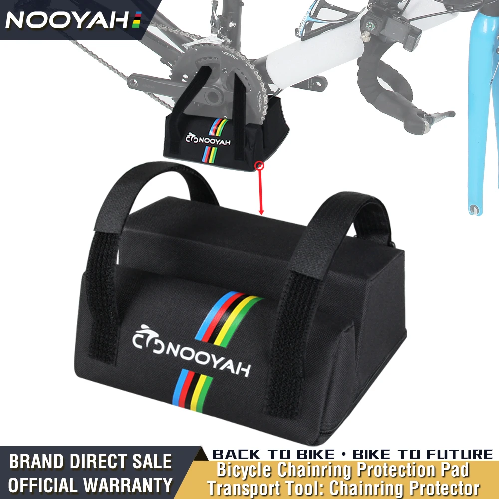 

NOOYAH Защита Звезды для Велосипеда MTB Шоссейного Велосипеда Подушка Шатуна для Перевозки Велосипеда Подушка Звезды Опора Нижнего Кронштейна для Велоспорта